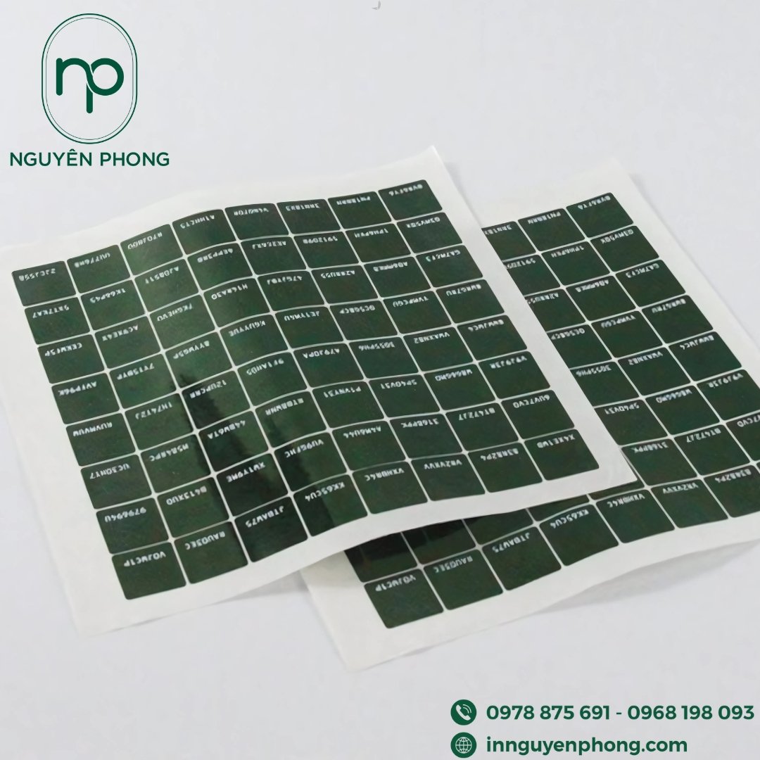 Mẫu tem vỡ màu xanh
